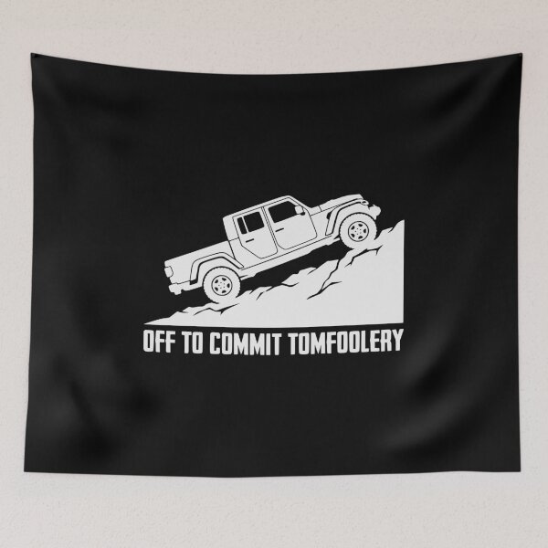 Item preview, Off To Commit Tomfoolery Gladiator JT Off-Roading Off White designed and sold by Off-Road-Zone.