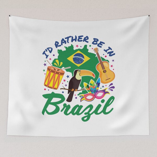 Item preview, I'd Rather Be in Brazil designed and sold by jaygo.