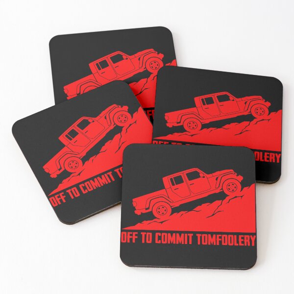 Item preview, Off To Commit Tomfoolery Gladiator JT Off-Roading Red designed and sold by Off-Road-Zone.