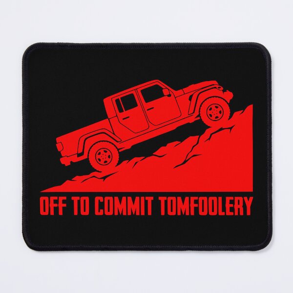 Item preview, Off To Commit Tomfoolery Gladiator JT Off-Roading Red designed and sold by Off-Road-Zone.