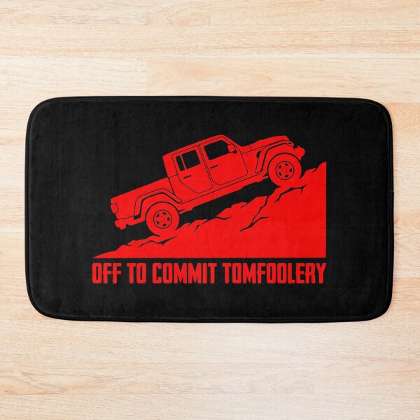 Item preview, Off To Commit Tomfoolery Gladiator JT Off-Roading Red designed and sold by Off-Road-Zone.