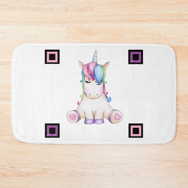 Item preview, QR Code QRCODE Funny Unicorn designed and sold by MT-Wunderland .