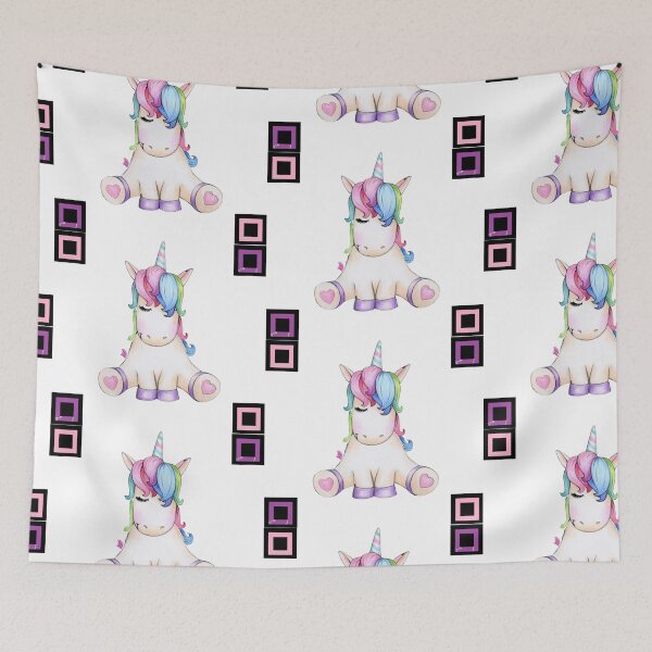 Item preview, QR Code QRCODE Funny Unicorn designed and sold by MT-Wunderland .
