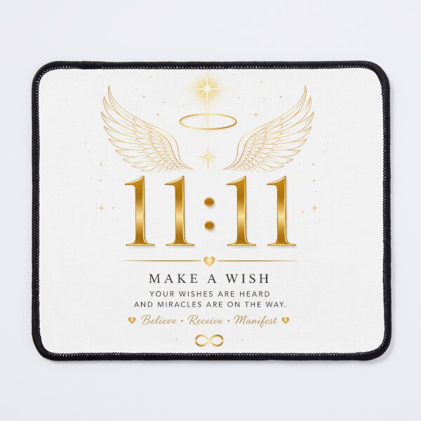 Item preview, Minimal Angel Number 11:11 Make A Wish designed and sold by HiteshArt111.