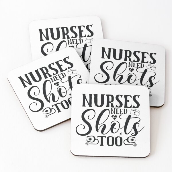 Item preview, Nurses Need Shots Too - Funny Medical Alcohol Nursing Life Gift designed and sold by FuzionRaptor.