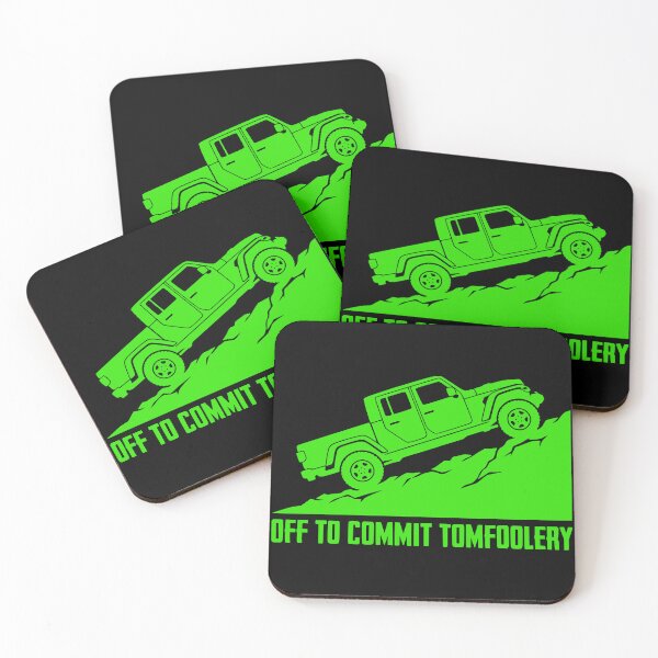 Item preview, Off To Commit Tomfoolery Gladiator JT Off-Roading Green designed and sold by Off-Road-Zone.