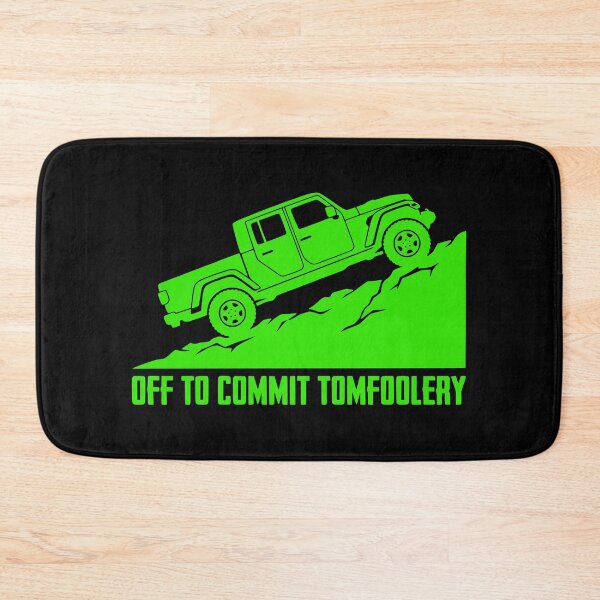 Item preview, Off To Commit Tomfoolery Gladiator JT Off-Roading Green designed and sold by Off-Road-Zone.