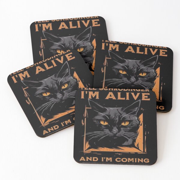 Item preview, Tell Schrödinger I’m Alive Shirt, Funny Science Cat T-Shirt, Quantum Physics Cat Tee, Nerd Humor Shirt, Geek Cat Graphic Tee designed and sold by MangadiDesigns.