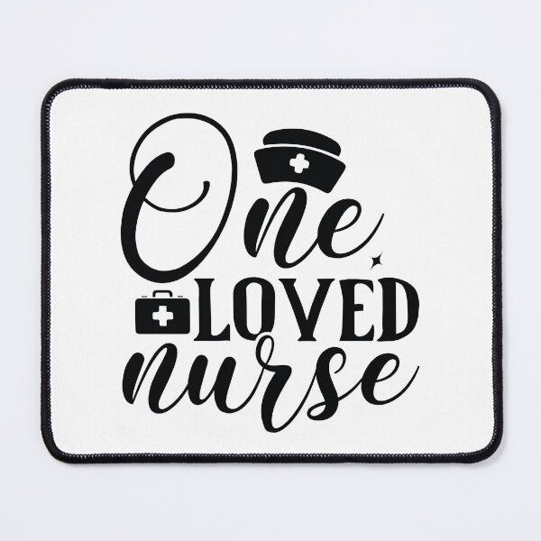 Item preview, One Loved Nurse - Heart Aesthetic Medical Professional Nursing Gift designed and sold by FuzionRaptor.
