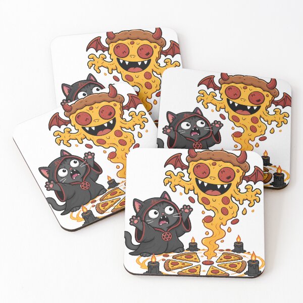 Item preview, Occult Cat – Forbidden Pizza Summoning designed and sold by Anteverse.