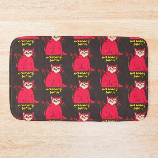 Item preview, not today, satan - devil cat designed and sold by crestfallenmermaid.