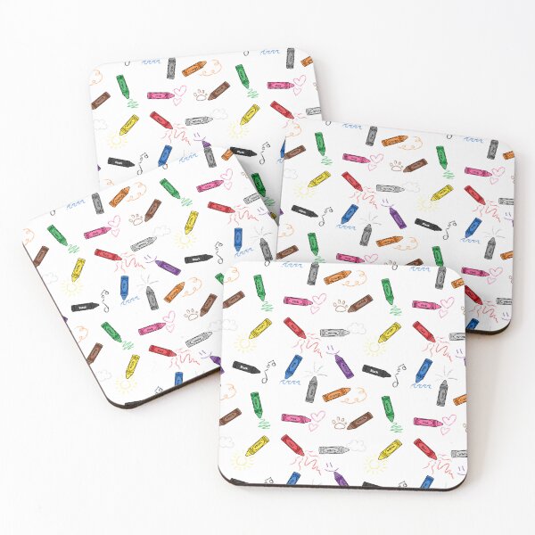 Item preview, Crayon Pattern - Colorful Crayon Doodles, Color Learning designed and sold by DragonsHoard07.