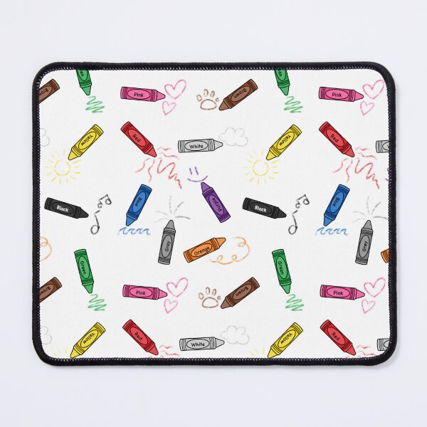 Item preview, Crayon Pattern - Colorful Crayon Doodles, Color Learning designed and sold by DragonsHoard07.