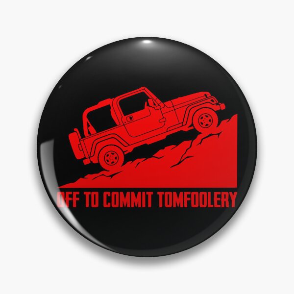 Item preview, Wrangler TJ Off To Commit Tomfoolery 4x4 Off-Roading Red designed and sold by Off-Road-Zone.