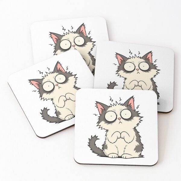 Item preview, Traumatized Cat – I Saw the Truth in the Fridge designed and sold by Anteverse.