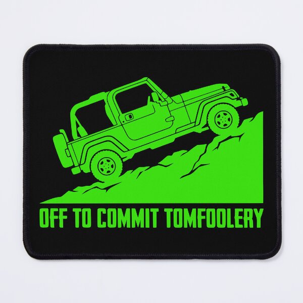 Item preview, Wrangler TJ Off To Commit Tomfoolery 4x4 Off-Roading Green designed and sold by Off-Road-Zone.