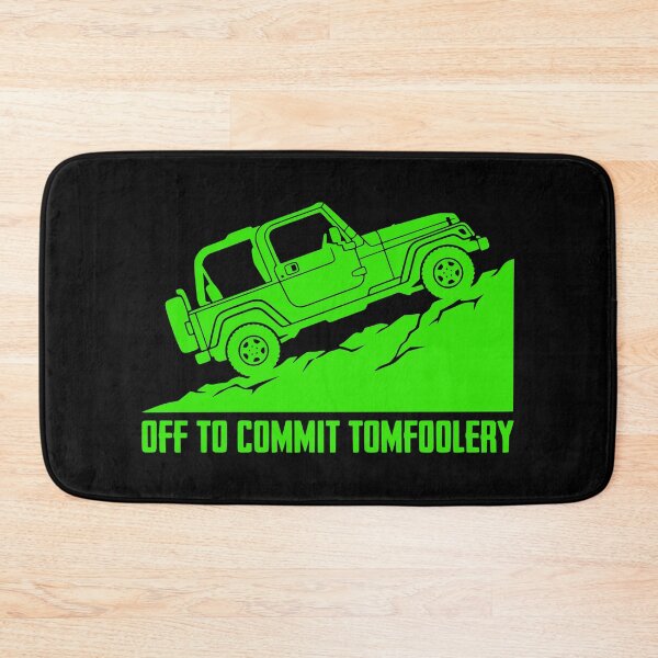 Item preview, Wrangler TJ Off To Commit Tomfoolery 4x4 Off-Roading Green designed and sold by Off-Road-Zone.