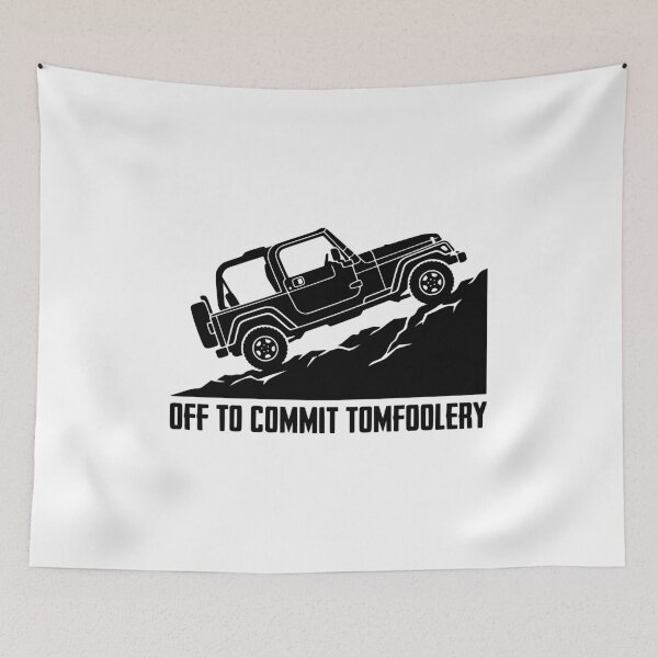 Item preview, Wrangler TJ Off To Commit Tomfoolery 4x4 Off-Roading Black designed and sold by Off-Road-Zone.