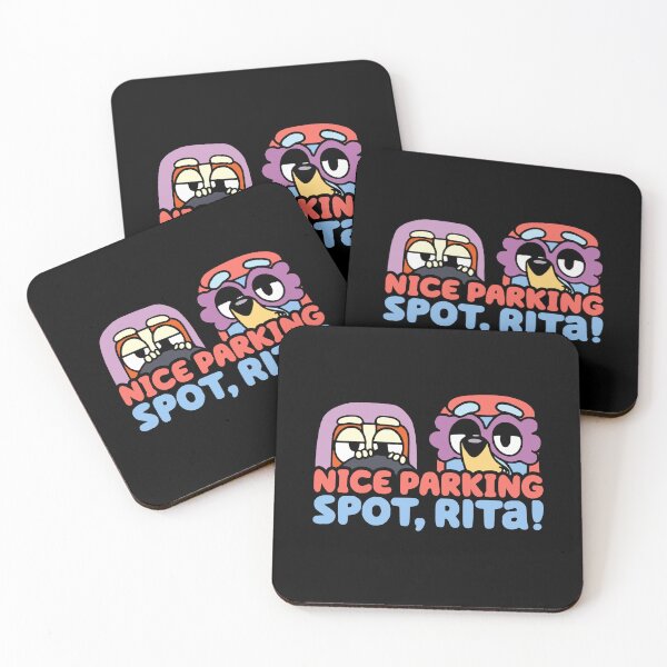 Item preview, nice parking spot rita bluey and bingo designed and sold by fahhmemedropss.
