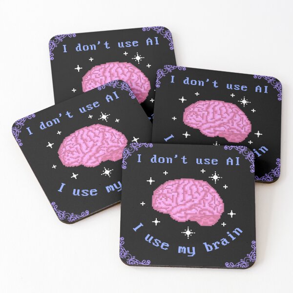 Item preview, I Use My Brain (pastel goth) designed and sold by Miss Lunaria.
