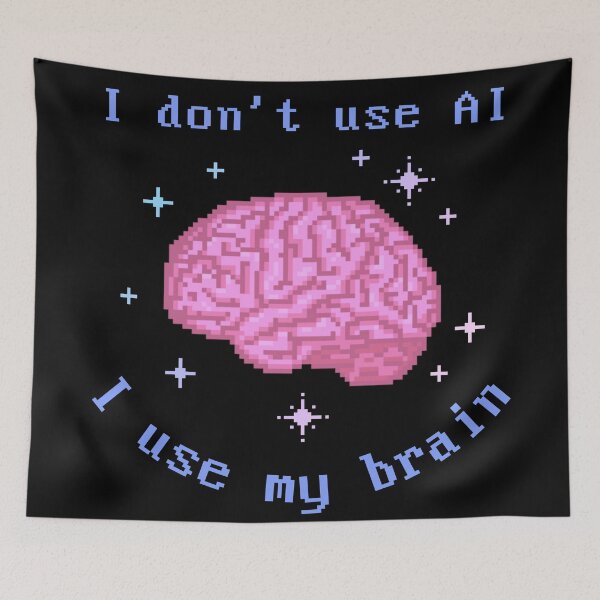 Item preview, I Use My Brain (pastel goth) designed and sold by Miss Lunaria.