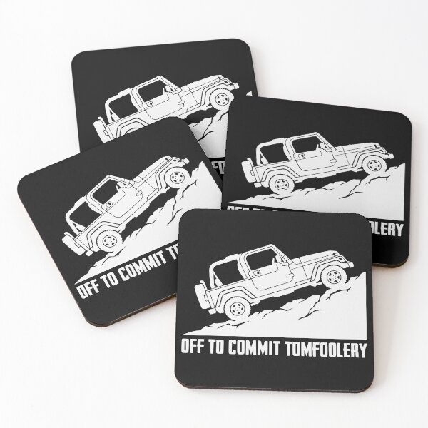 Item preview, Wrangler TJ Off To Commit Tomfoolery 4x4 Off-Roading Off White designed and sold by Off-Road-Zone.
