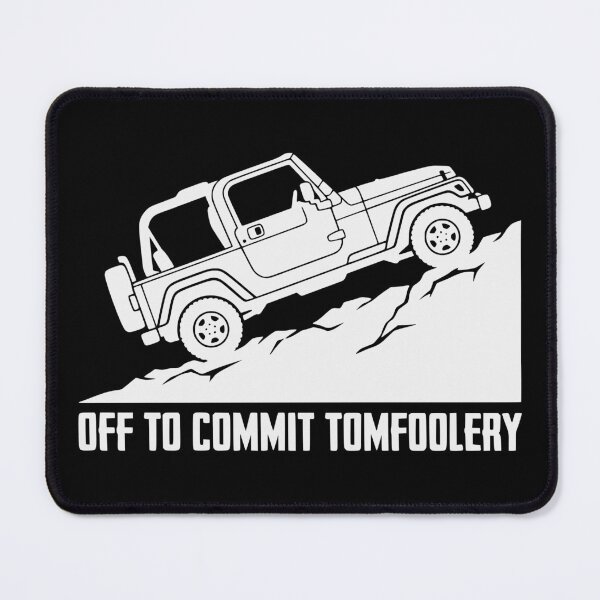 Item preview, Wrangler TJ Off To Commit Tomfoolery 4x4 Off-Roading Off White designed and sold by Off-Road-Zone.
