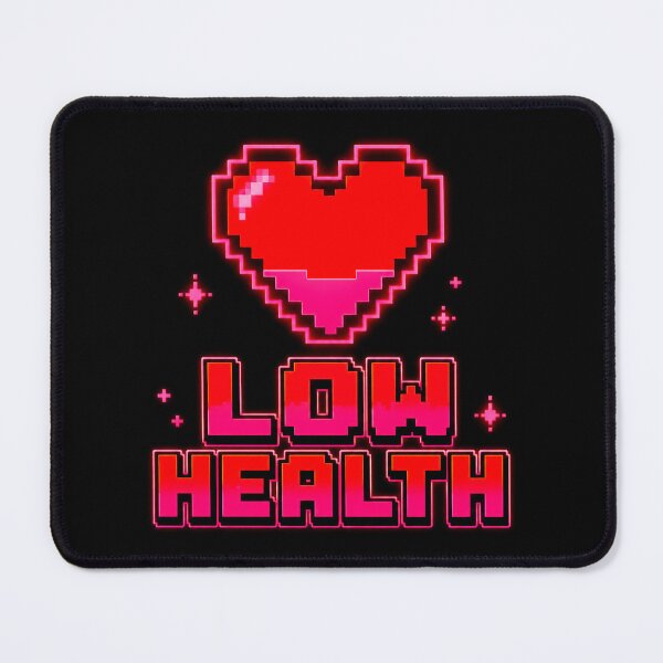 Item preview, Low Health Pixel Heart designed and sold by ImagenFusionP.