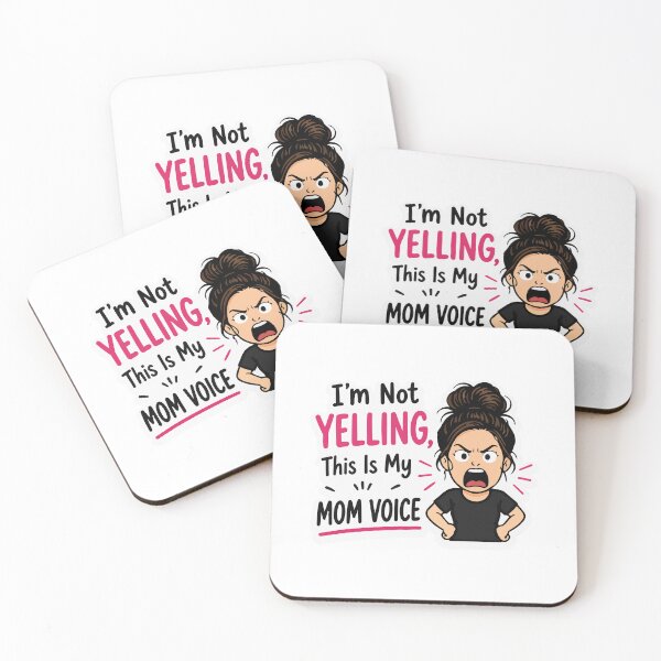 Item preview, Mother's Day Funny – I’m Not Yelling Mom Quote Mother’s Day designed and sold by Olivra.