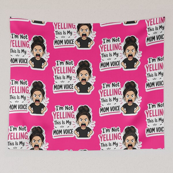 Item preview, Mother's Day Funny – I’m Not Yelling Mom Quote Mother’s Day designed and sold by Olivra.