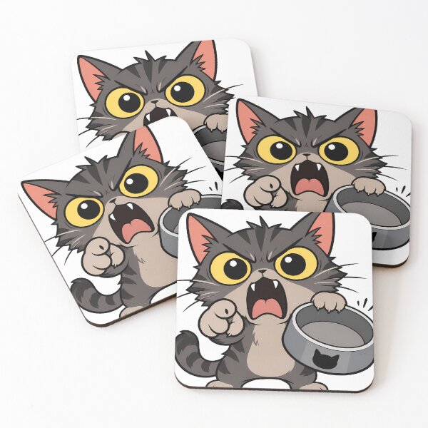 Item preview, Hungry Cat – Empty Bowl, War Crime designed and sold by Anteverse.