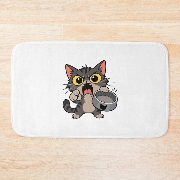 Item preview, Hungry Cat – Empty Bowl, War Crime designed and sold by Anteverse.