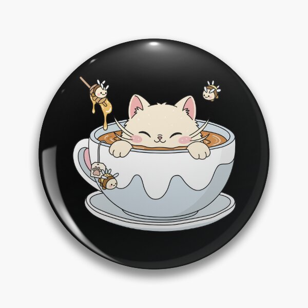 Item preview, Honey Tea Kitty designed and sold by AnomaArt.