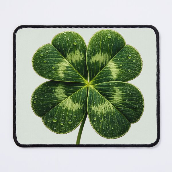 Item preview, A natural four-leaf shamrock for luck designed and sold by MarthaPlace.