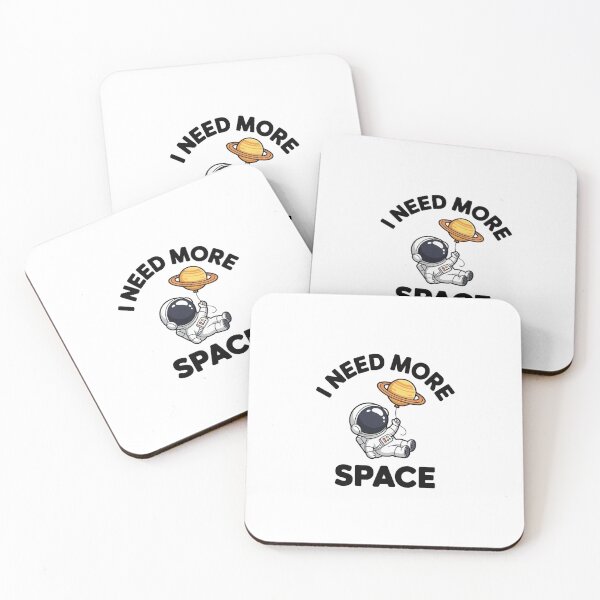 Item preview, Funny I Need More Space Astronaut Saturn Balloon Sticker designed and sold by Mr-wow.