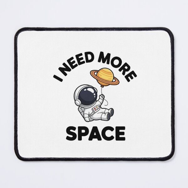 Item preview, Funny I Need More Space Astronaut Saturn Balloon Sticker designed and sold by Mr-wow.