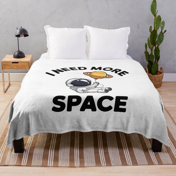 Item preview, Funny I Need More Space Astronaut Saturn Balloon Sticker designed and sold by Mr-wow.