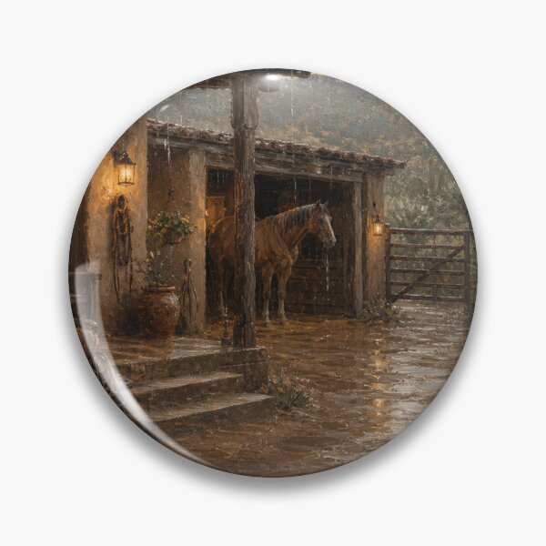 Item preview, Rain Over the Quiet Ranch (Portait) designed and sold by Orchestraitor.