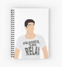 Frankie Say Relax Spiral Notebook
