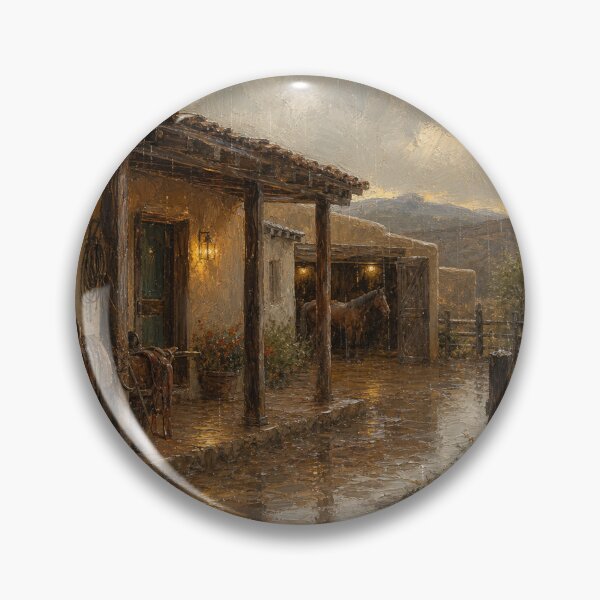 Item preview, Rain Over the Quiet Ranch  designed and sold by Orchestraitor.
