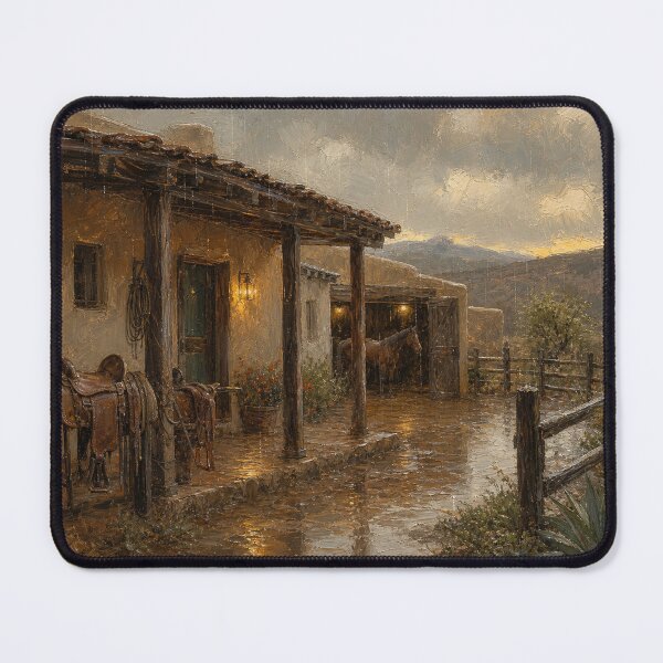 Item preview, Rain Over the Quiet Ranch  designed and sold by Orchestraitor.