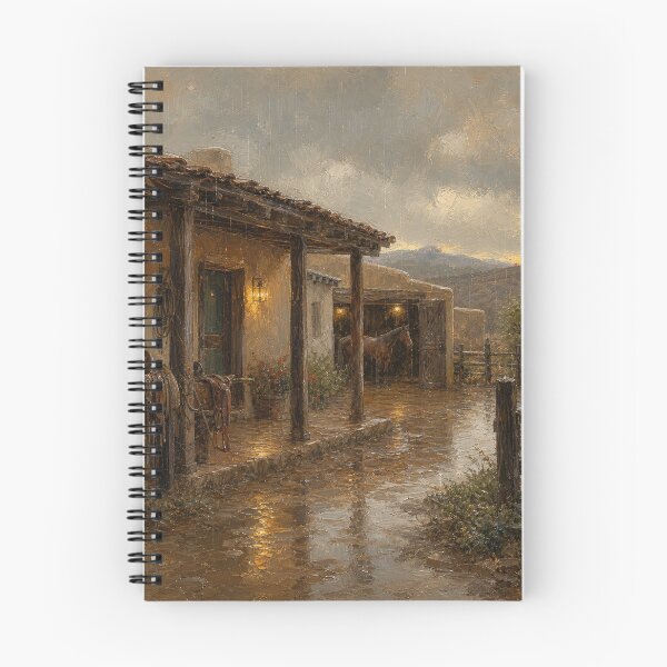 Item preview, Rain Over the Quiet Ranch  designed and sold by Orchestraitor.