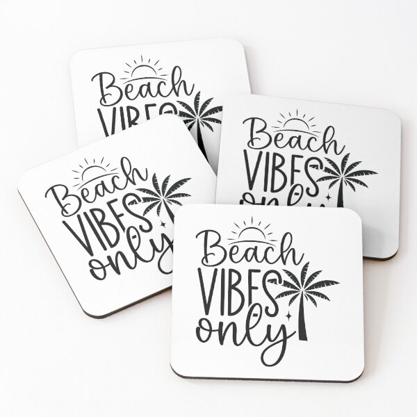 Item preview, Beach Vibes Only - Tropical Summer Aesthetic Ocean Vacation Gift designed and sold by FuzionRaptor.
