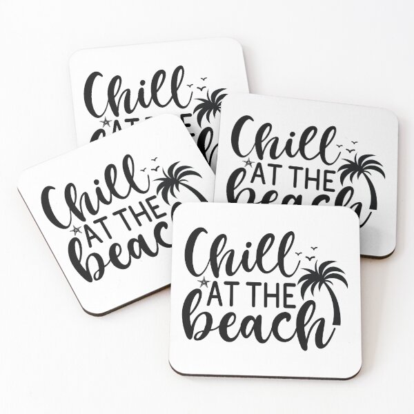 Item preview, Chill At The Beach - Relaxed Summer Aesthetic Ocean Vacation Gift designed and sold by FuzionRaptor.