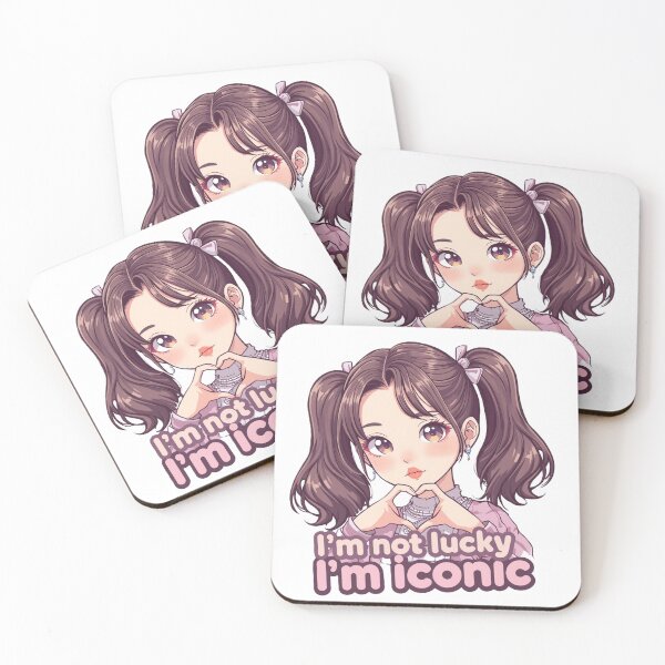 Item preview, I’m Not Lucky, I’m Iconic – K‑Pop Cartoon designed and sold by Cartoon art with a purpose ❤️ Supporting Althea’s friends .