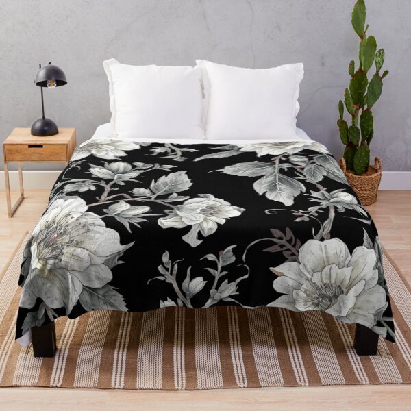Item preview, White rose pattern designed and sold by uunaa.
