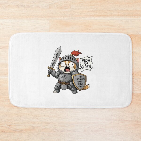 Item preview, Cat Knight – Meow for Glory designed and sold by Anteverse.