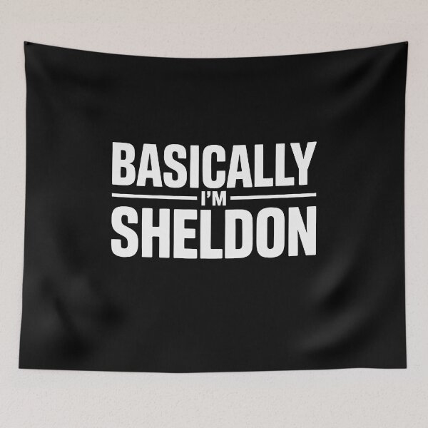 Item preview, Basically I'm Sheldon Funny Neurodivergent Gift designed and sold by Say It With Ink.