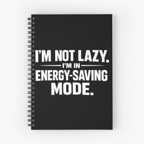 Item preview, Energy Saving Mode – Sarcastic Introvert Burnout Quote designed and sold by Ladys-Gents.