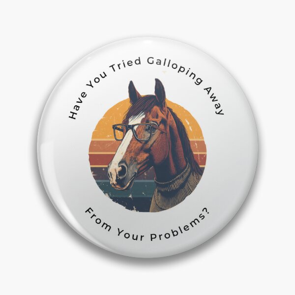 Item preview, psychologist horse t-shirt designed and sold by Veronstudio.